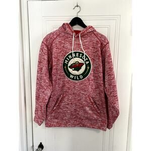 Minnesota Wild Hoodie Sweatshirt Size Small